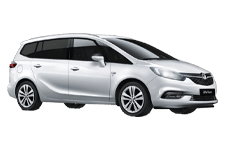 Car Hire Nechells - Vauxhall Zafira 5 + 2 - Minibus hire Nechells
